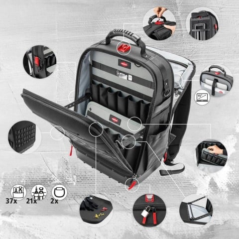 Knipex 00 21 50 LE Modular X18 Tool Backpack Empty