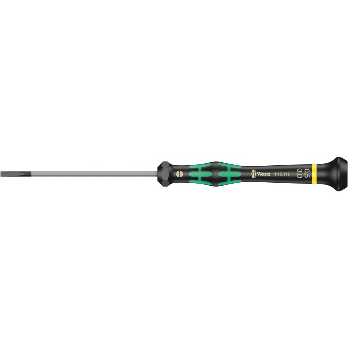 Wera 05118010001 1/8" Flat Blade 3 1/8" Terminator Screwdriver